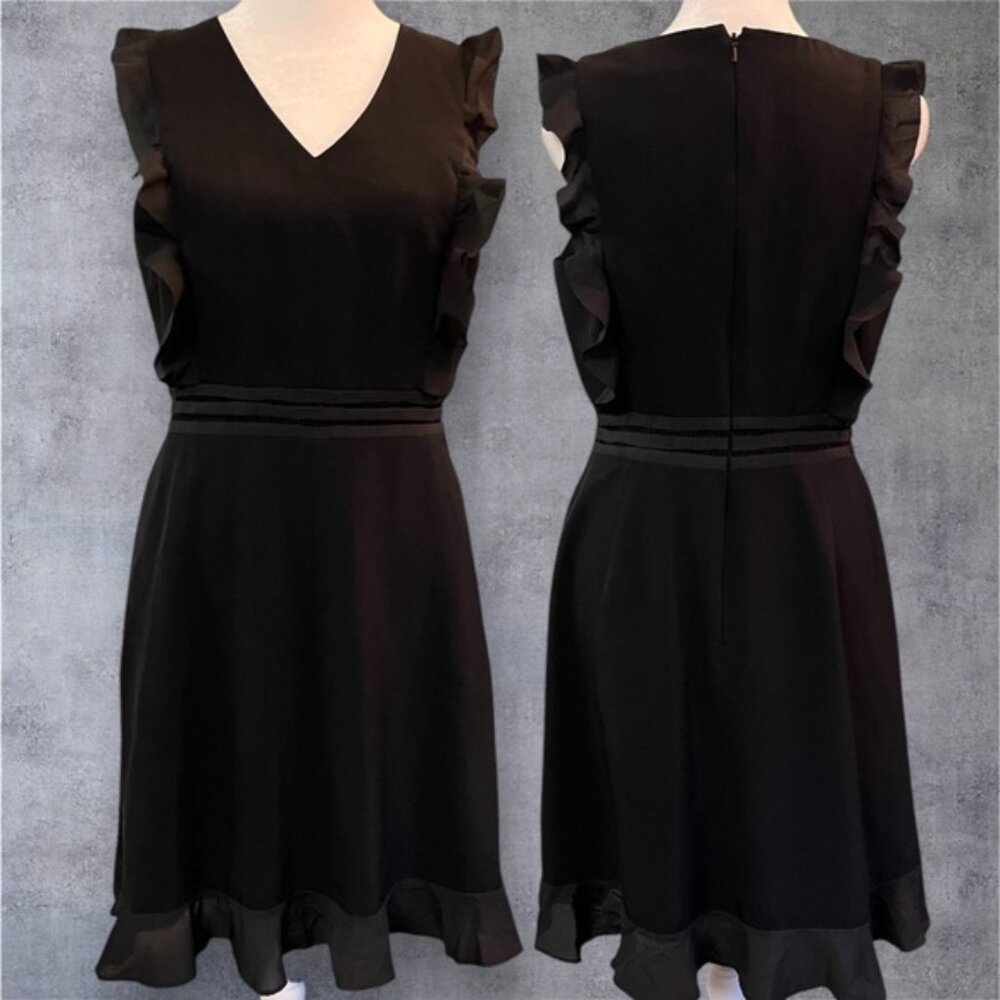 Banana Republic Elegant Chic Cocktail Black Formal dress Sz 2